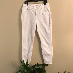 Madewell high riser skinny